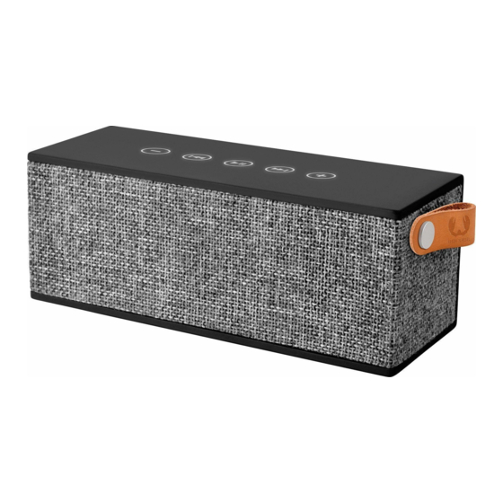 FRESH'N REBEL ROCKBOX BRICK Manual
