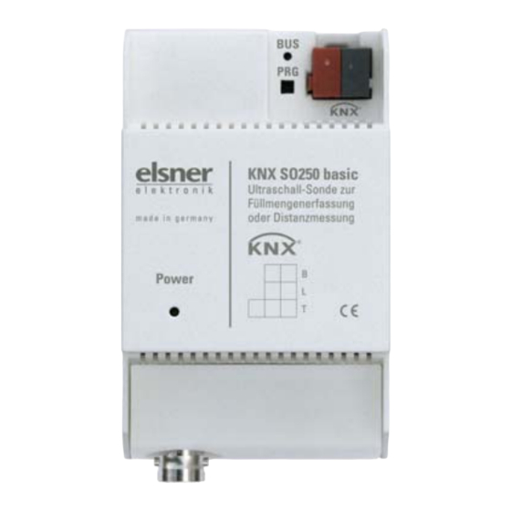 elsner elektronik KNX SO250 basic Manual