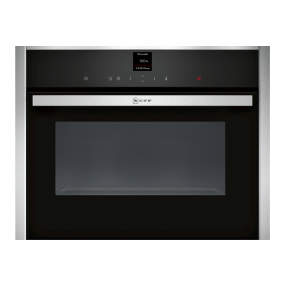 NEFF C17UR02.0 Manual De Usuario E Instrucciones De Montaje
