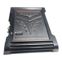 Kicker ZX100.2 Manual Del Propietário