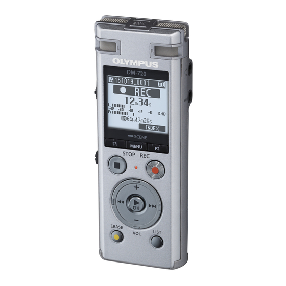 Olympus DM-720 Manual Del Usuario