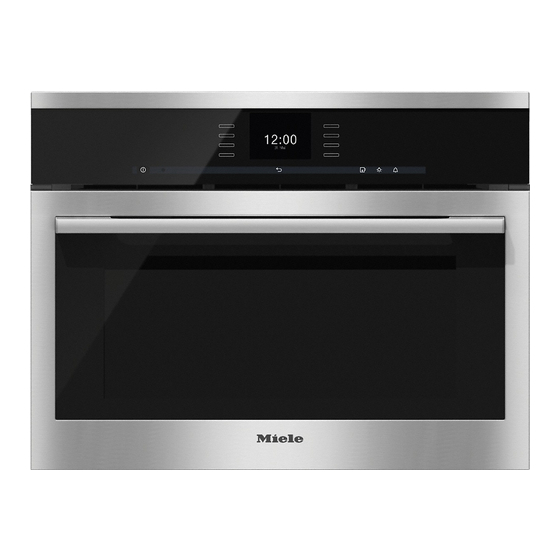 Miele DGC 6500 Instrucciones De Manejo