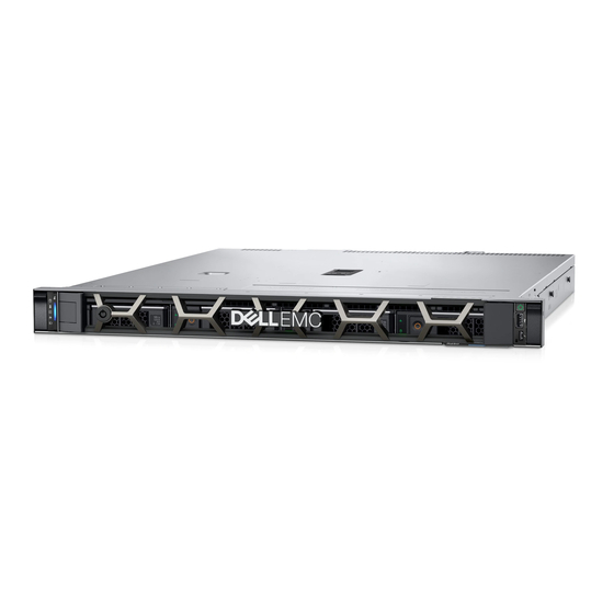 Dell EMC PowerEdge R250 Manual De Instalación Y Servicio