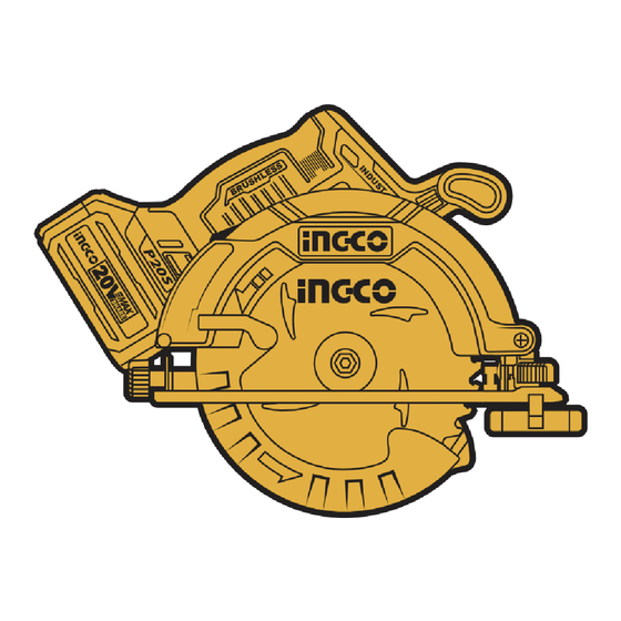 Ingco CSLI1851 Serie Manual De Producto