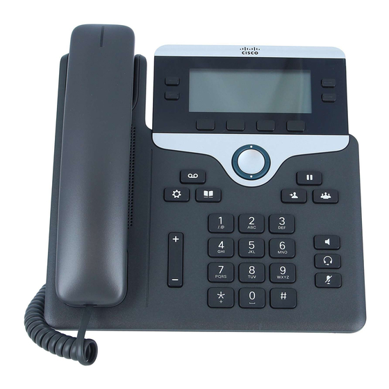 Cisco IP 7821 Guia De Inicio Rapido