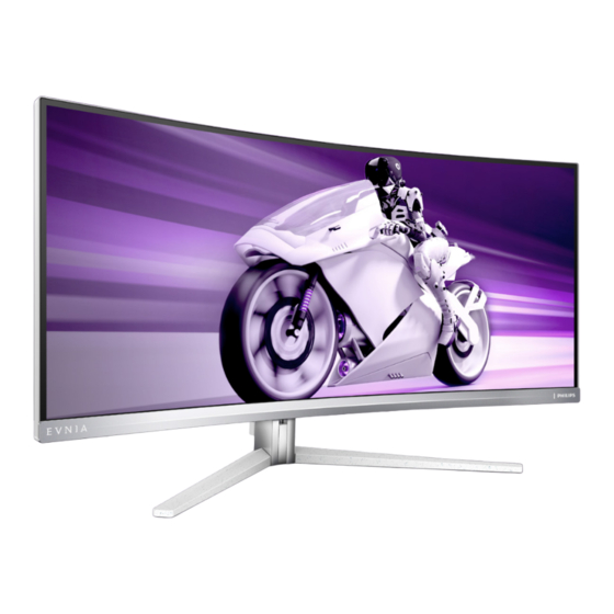 Philips Evnia 34M2C7600MV Manual De Usuario
