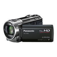 Panasonic HC-V700 Manual Del Usuario