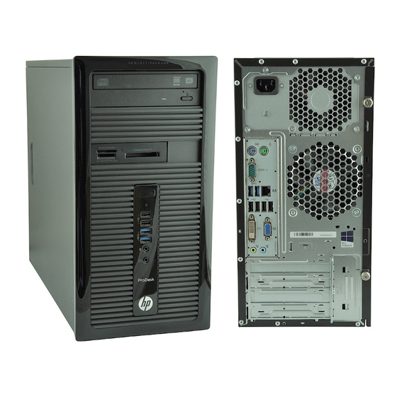 HP ProDesk 400 G1 Guía De Hardware