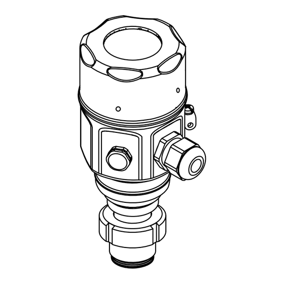 Endress+Hauser Deltapilot M FMB50 Manual De Instrucciones