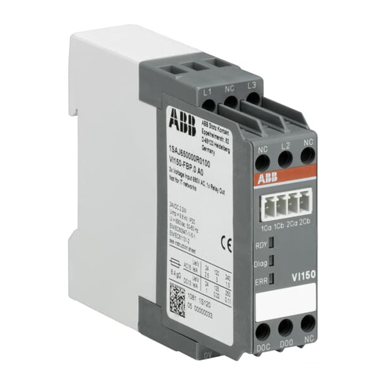 ABB VI150.0 Instrucciones De Montaje