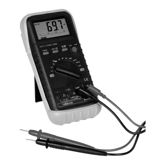 Velleman DVM68 Manual Del Usuario