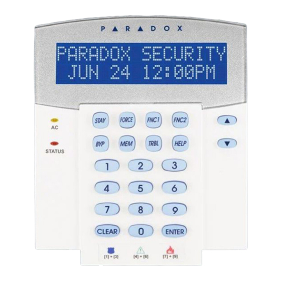 Paradox Spectra 1641BL Manuales