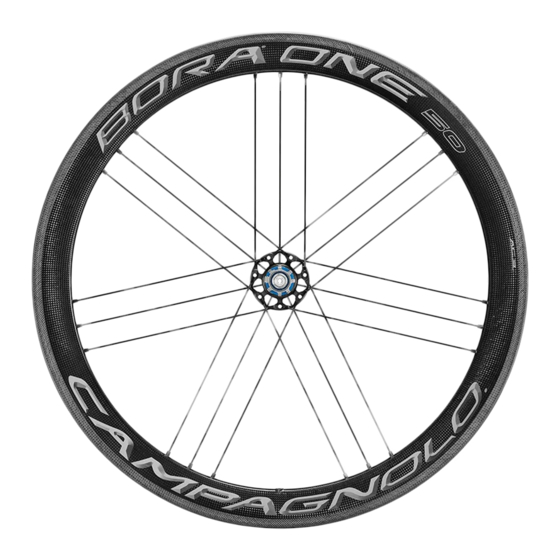 CAMPAGNOLO BORA ULTRA Manual Del Usuario