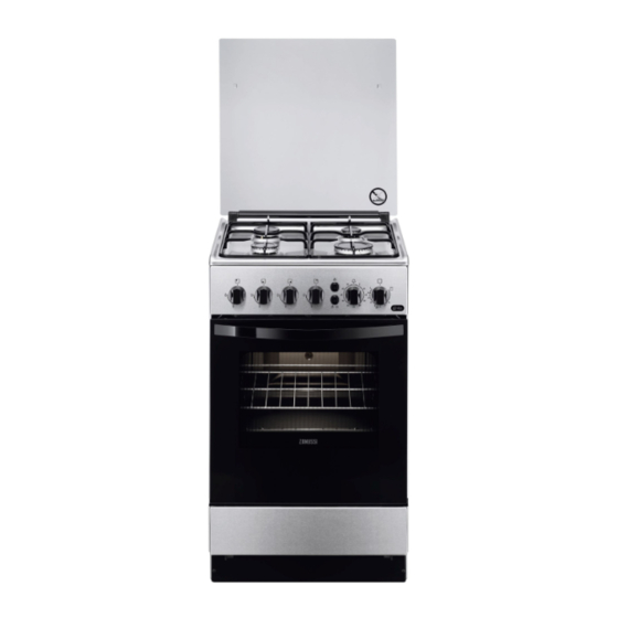 Zanussi ZCG212G1XA Manual De Instrucciones