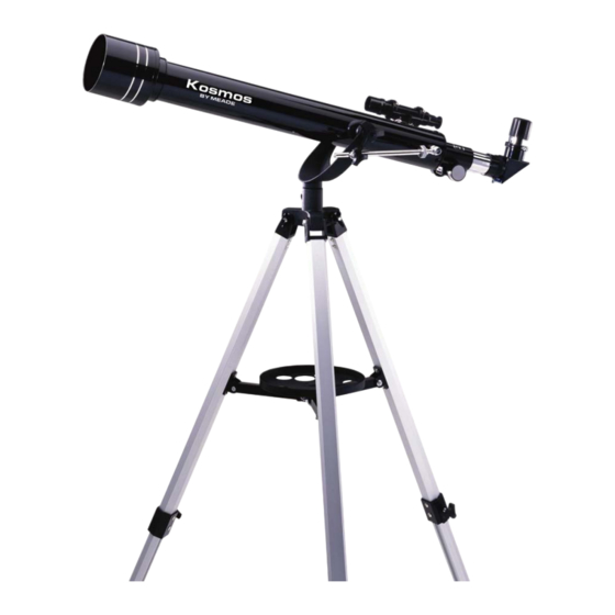 Meade Kosmos 60AZ-D Manual De Instrucciones