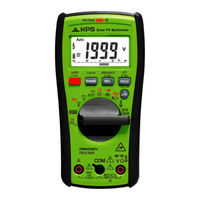 KPS DMM4500PV Manual Del Usuario