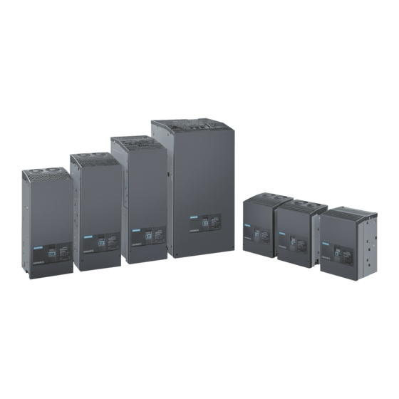 Siemens SINAMICS DCM Manual