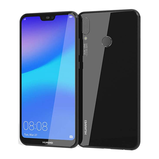 Huawei P20 lite Manual Del Usuario