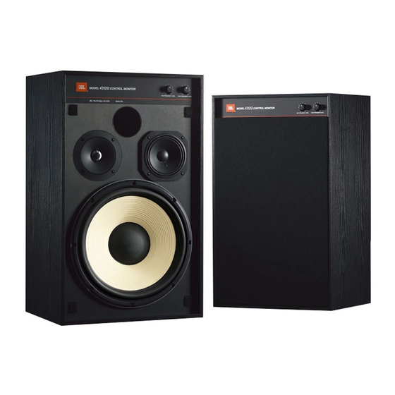JBL 4312G Manual Del Propietário