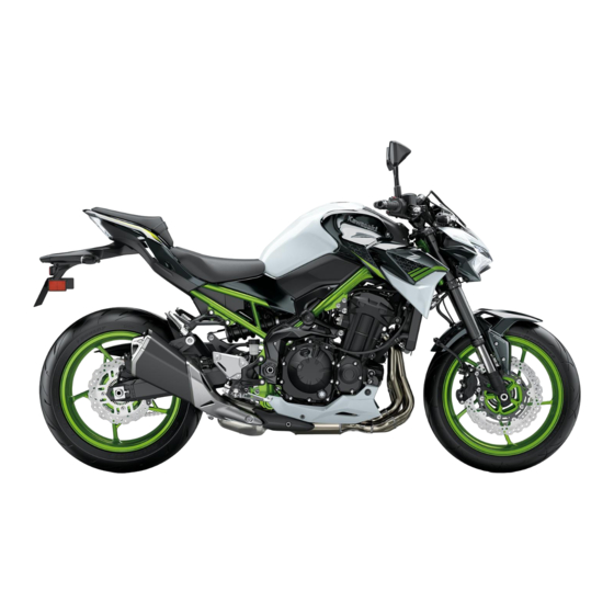 Kawasaki Z900 ABS Manual Del Propietário