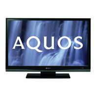 Sharp AQUOS LC-37X20S Manual De Manejo