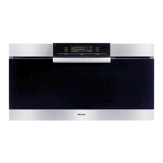 Miele H 5981 BP Instrucciones De Manejo Y Montaje