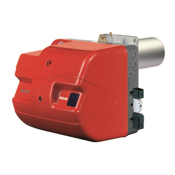 Riello RS 34/M MZ Instrucciones De Instalación, Funcionamiento Y Mantenimiento