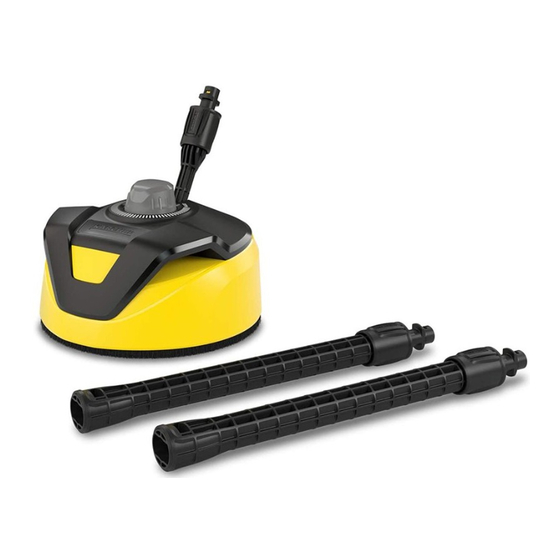 Kärcher T-Racer Surface Cleaner Manual Del Usuario