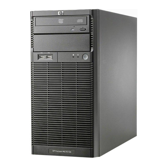 HP ProLiant ML100 Serie Guia Del Usuario