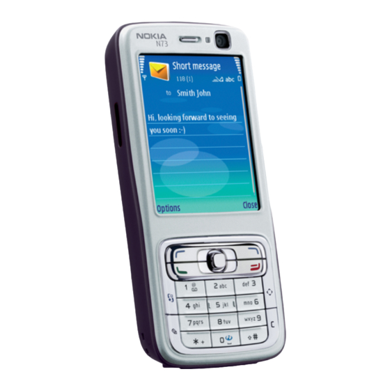 Nokia N73 Manual De Instrucciones