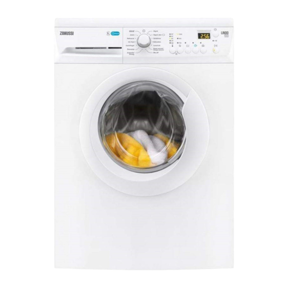 Zanussi ZWF71243W Manual De Instrucciones