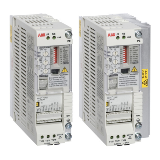 ABB ACS55 Serie Guia Del Usuario