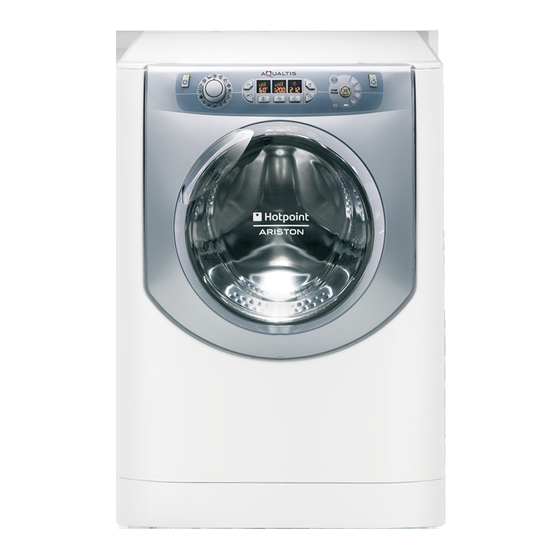 Hotpoint Ariston AQUALTIS AQ8F 29 U Instrucciones Para La Instalación Y El Uso