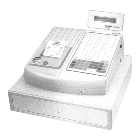OPTIMA CR 655 Manual De Operación Y Programación