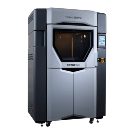 Stratasys Fortus 380mc Guía Para La Preparación