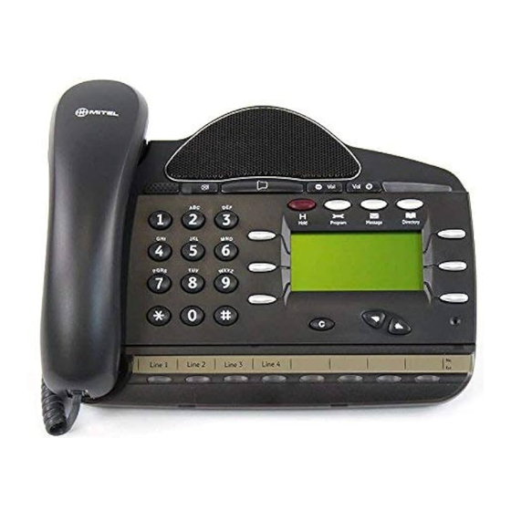 Mitel 3000 Serie Manual Del Usuario