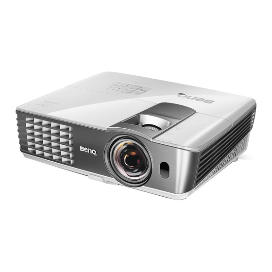 BenQ MW721 Manual De Instrucciones