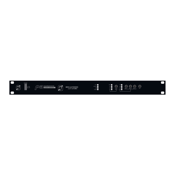 audiophony BM-A250 Guia Del Usuario