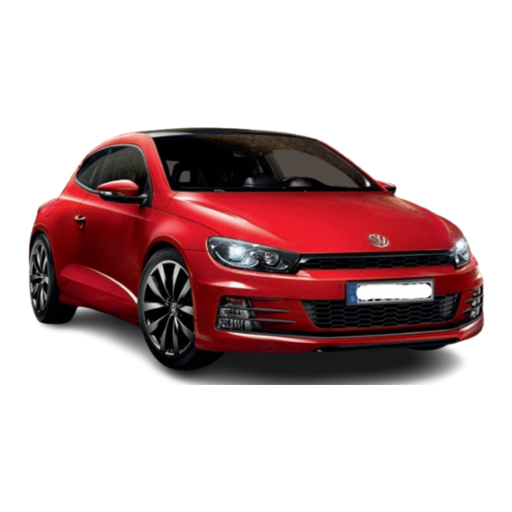 Volkswagen Scirocco 2017 Manual De Instrucciones