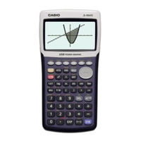 Casio fx-9860GII SD Manual De Usuario