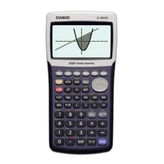 Casio FX-880p Manuales