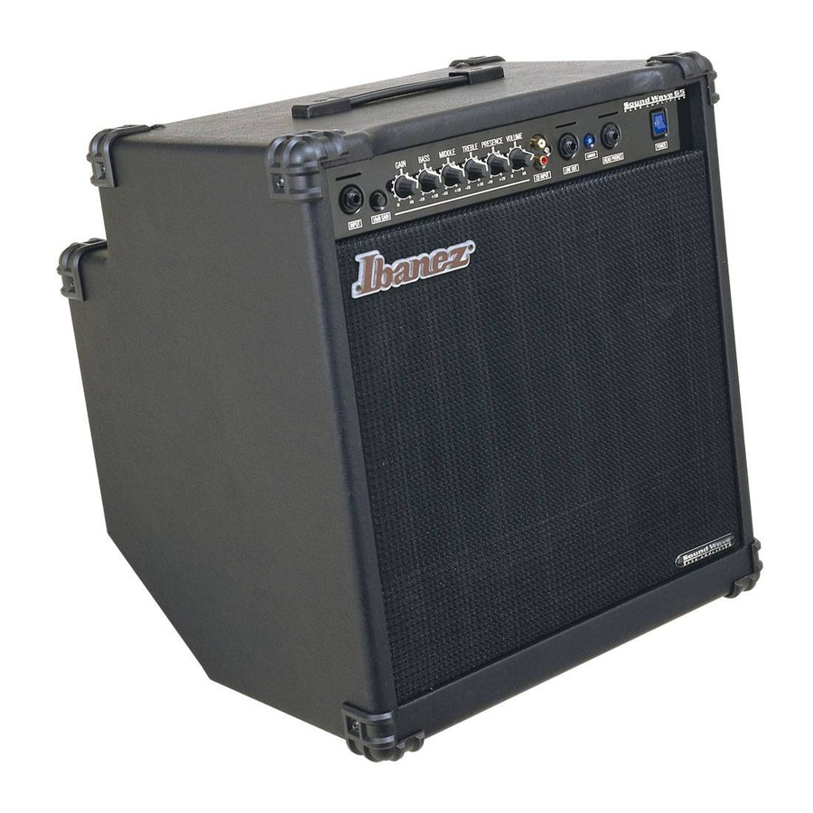 Ibanez Sound Wave 65 Manuales