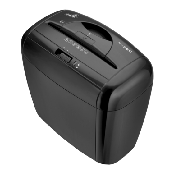 Fellowes P-35C Manual Del Usuario