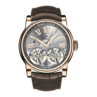 Roger Dubuis RD102 Manual De Utilización