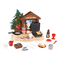 Equipos para Parques Infantiles y Áreas de Juegos Smoby GOURMAND CHALET Instrucciones De Montaje