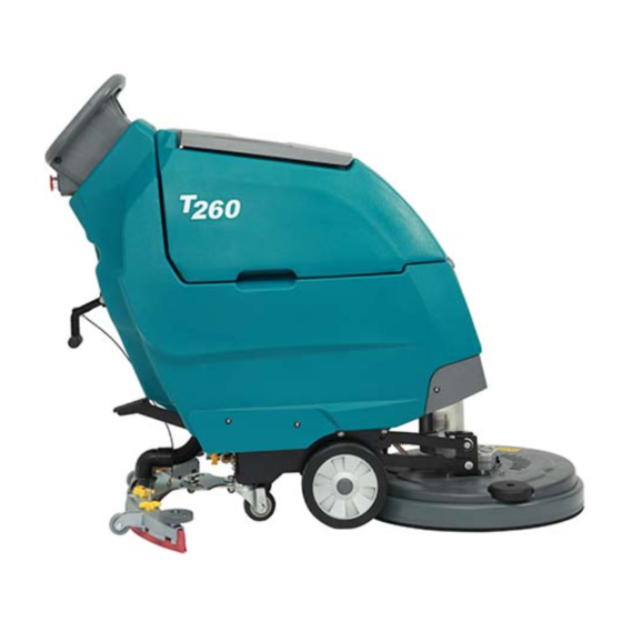 Tennant T260 Manual Del Operador