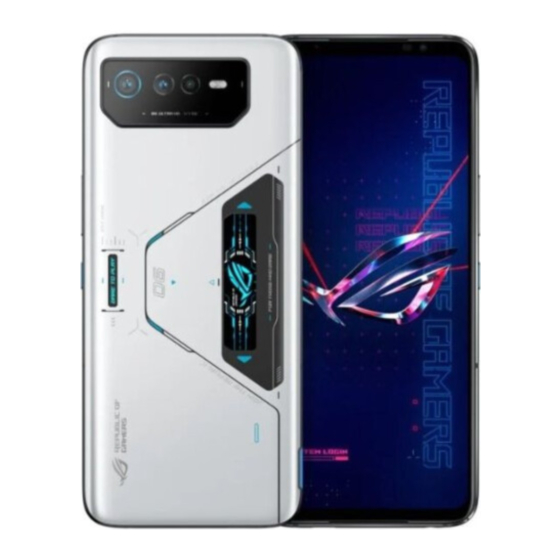 Asus ROG PHONE 6 AI2201 Guía De Usuario