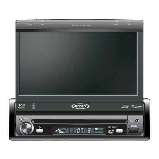 Jensen VM9313 Manual De Instrucciones De Instalación Y Operación