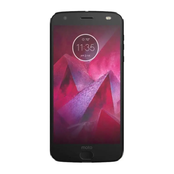 Motorola Moto Z2 Force Manual Del Usuario