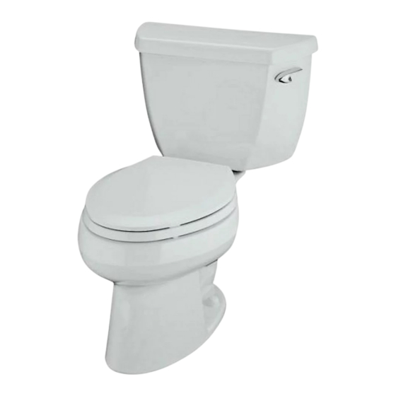 Kohler WELLWORTH K-3422 Instrucciones De Instalación